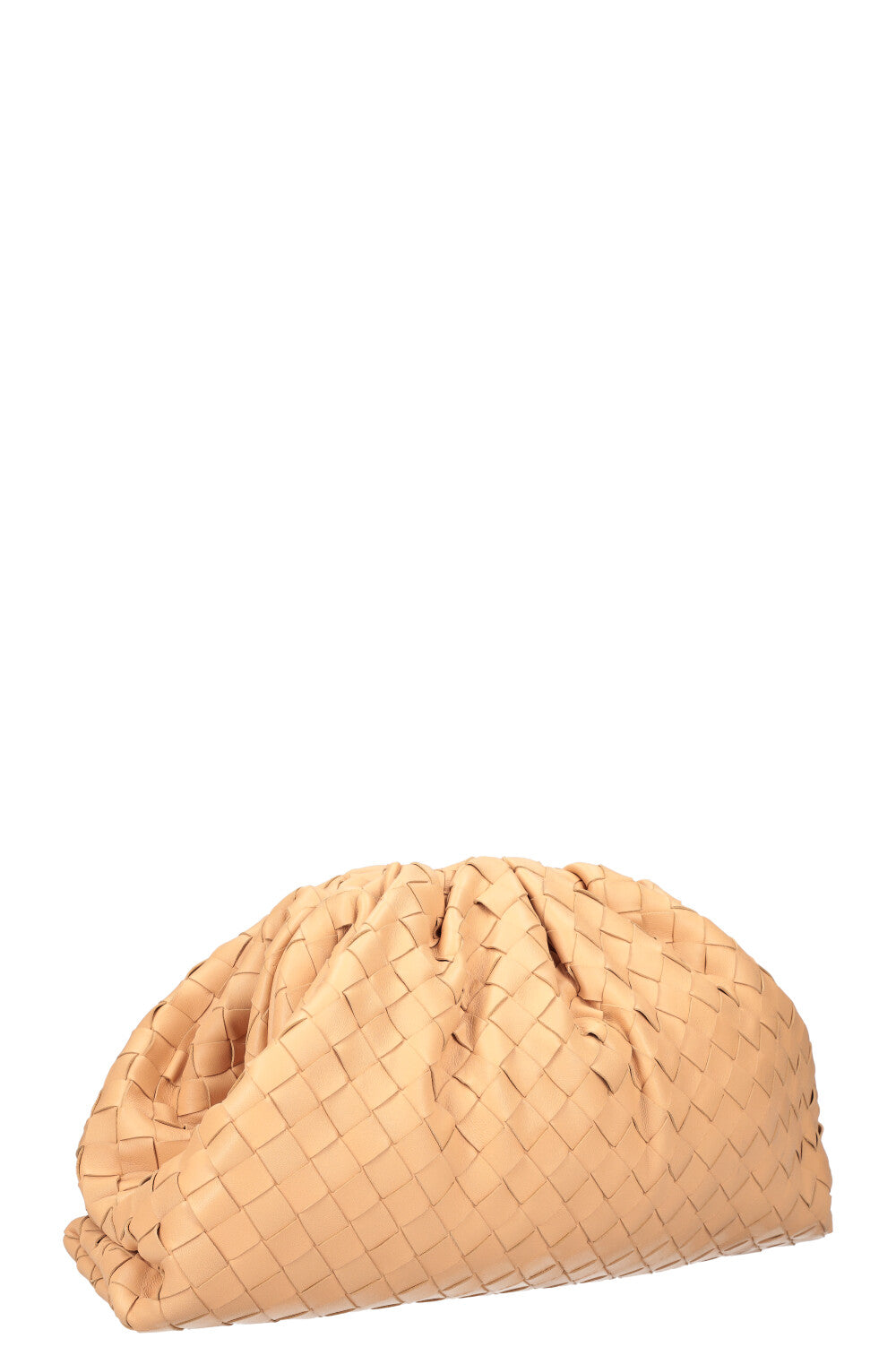 BOTTEGA VENETA The Pouch Bag Intrecciato Almond