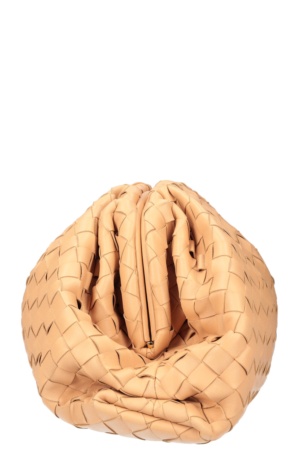 BOTTEGA VENETA The Pouch Bag Intrecciato Almond