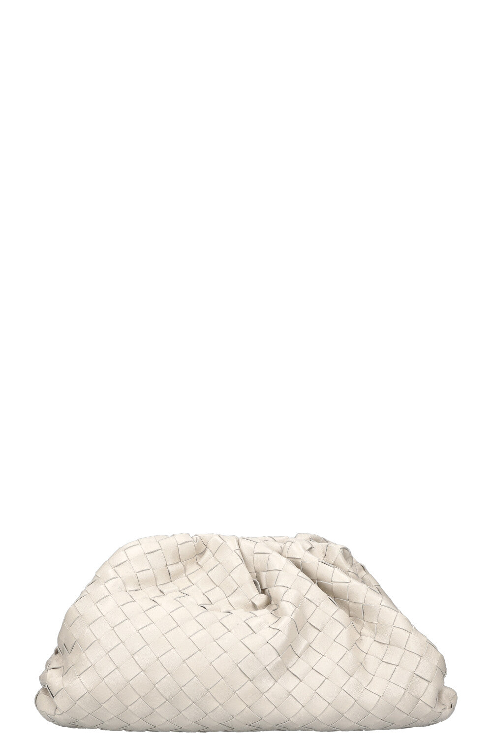 BOTTEGA VENETA The Pouch Intrecciato White