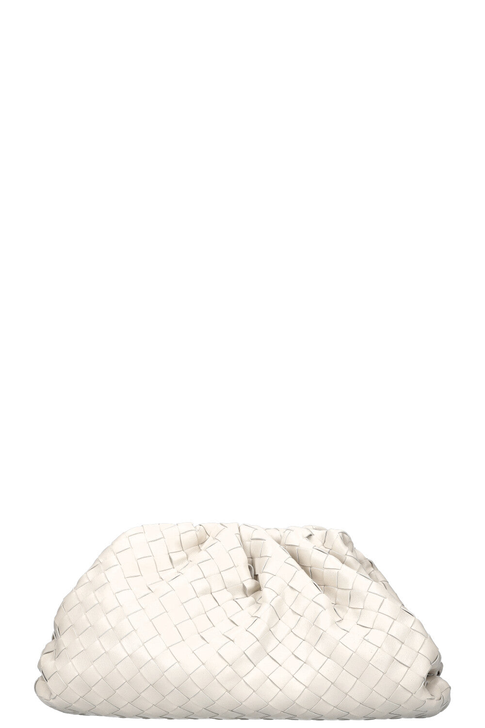 BOTTEGA VENETA The Pouch Intrecciato White