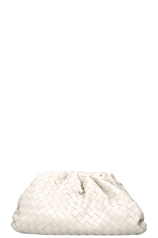 BOTTEGA VENETA The Pouch Intrecciato White