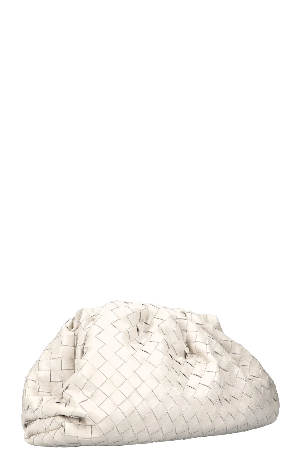 BOTTEGA VENETA The Pouch Intrecciato White