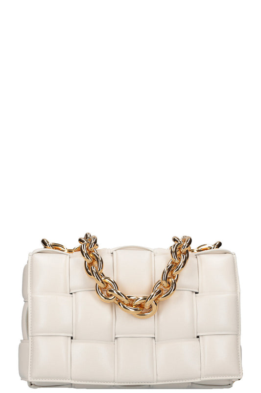 BOTTEGA VENETA Chain Cassette White