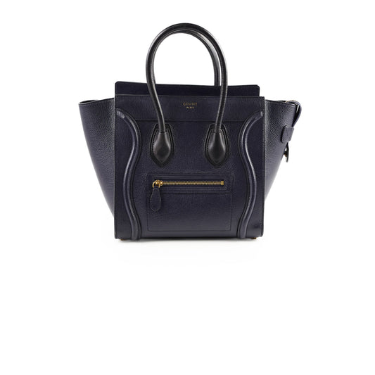 Celine Micro Luggage Navy