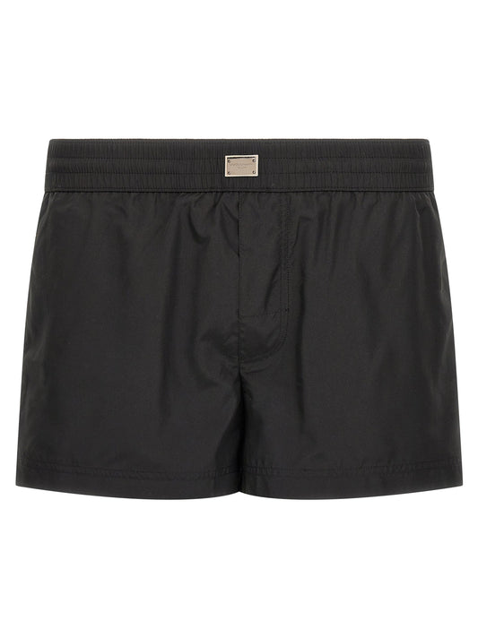 Dolce & Gabbana Men Logo Swimsuit