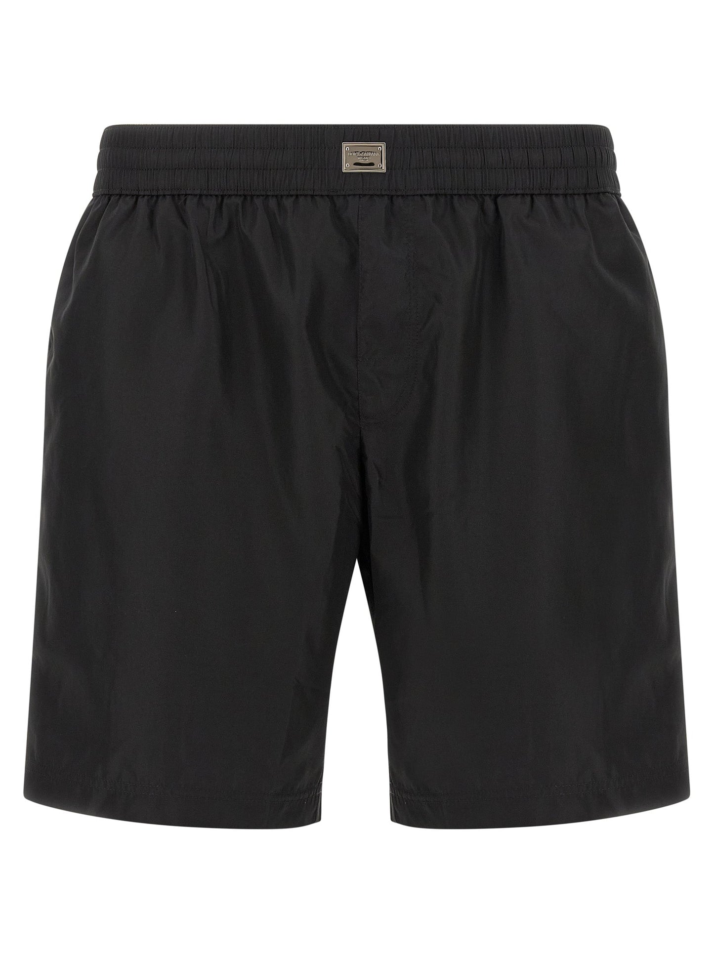 Dolce & Gabbana Men Logo Plaque Swimsuit