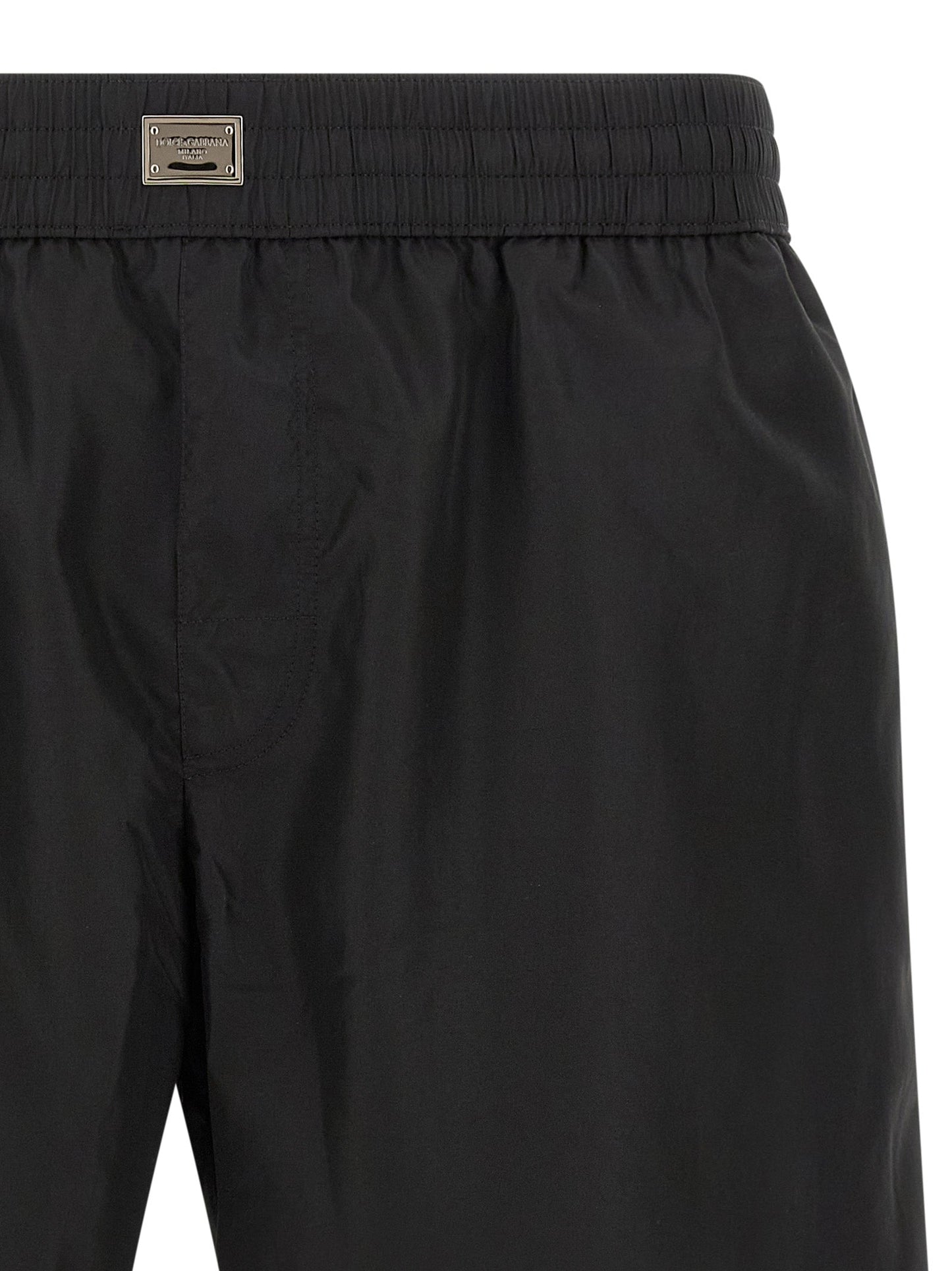 Dolce & Gabbana Men Logo Plaque Swimsuit