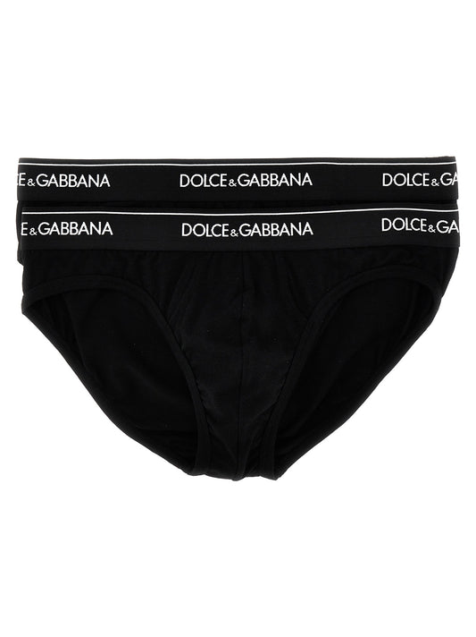 Dolce & Gabbana Men 'Midi Brief' 2-Pack Briefs