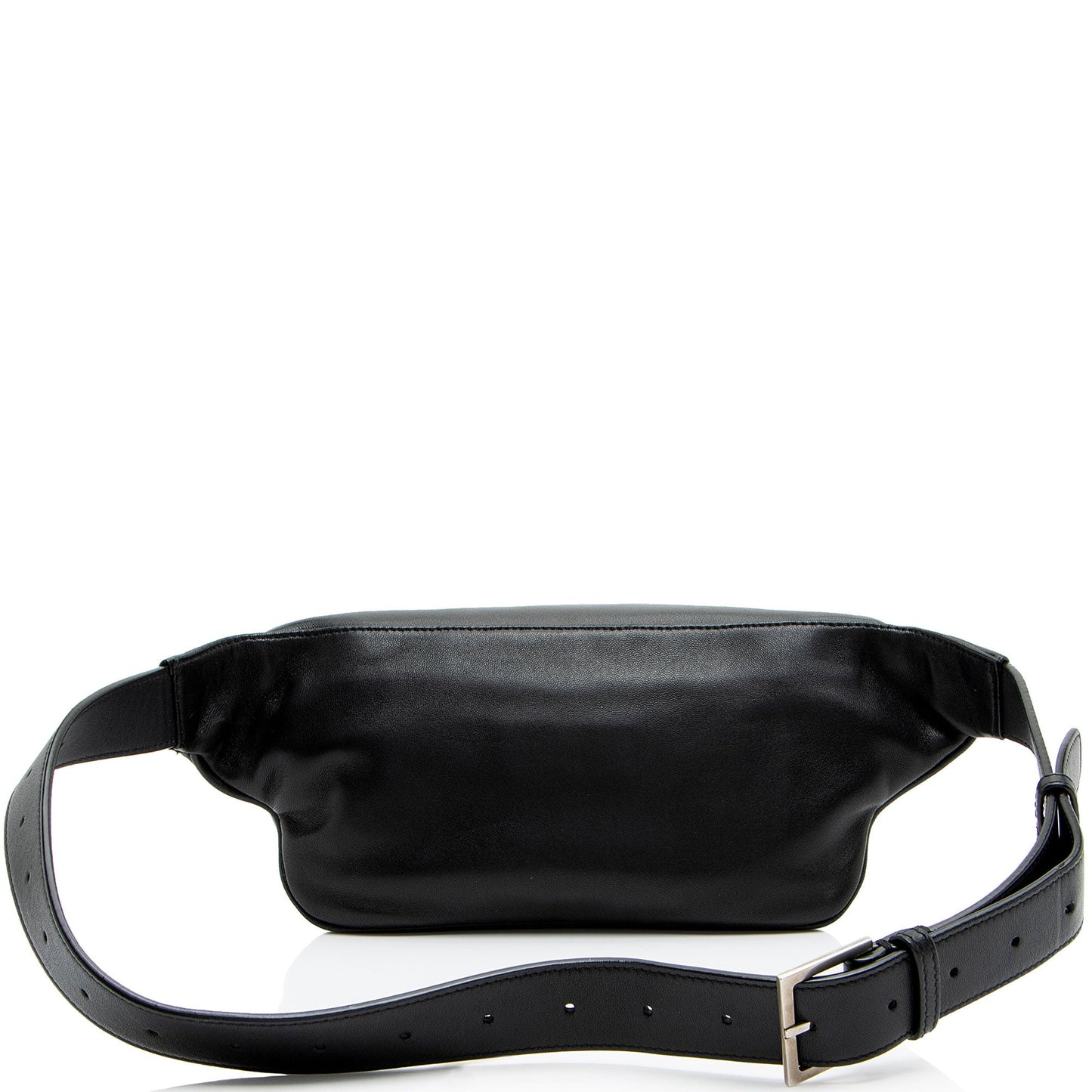 Saint Laurent Calfskin Monogram Cassandre Classic Belt Bag