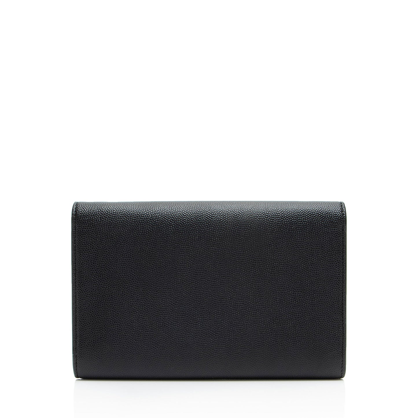 Saint Laurent Grain De Poudre Monogram Uptown Chain Wallet