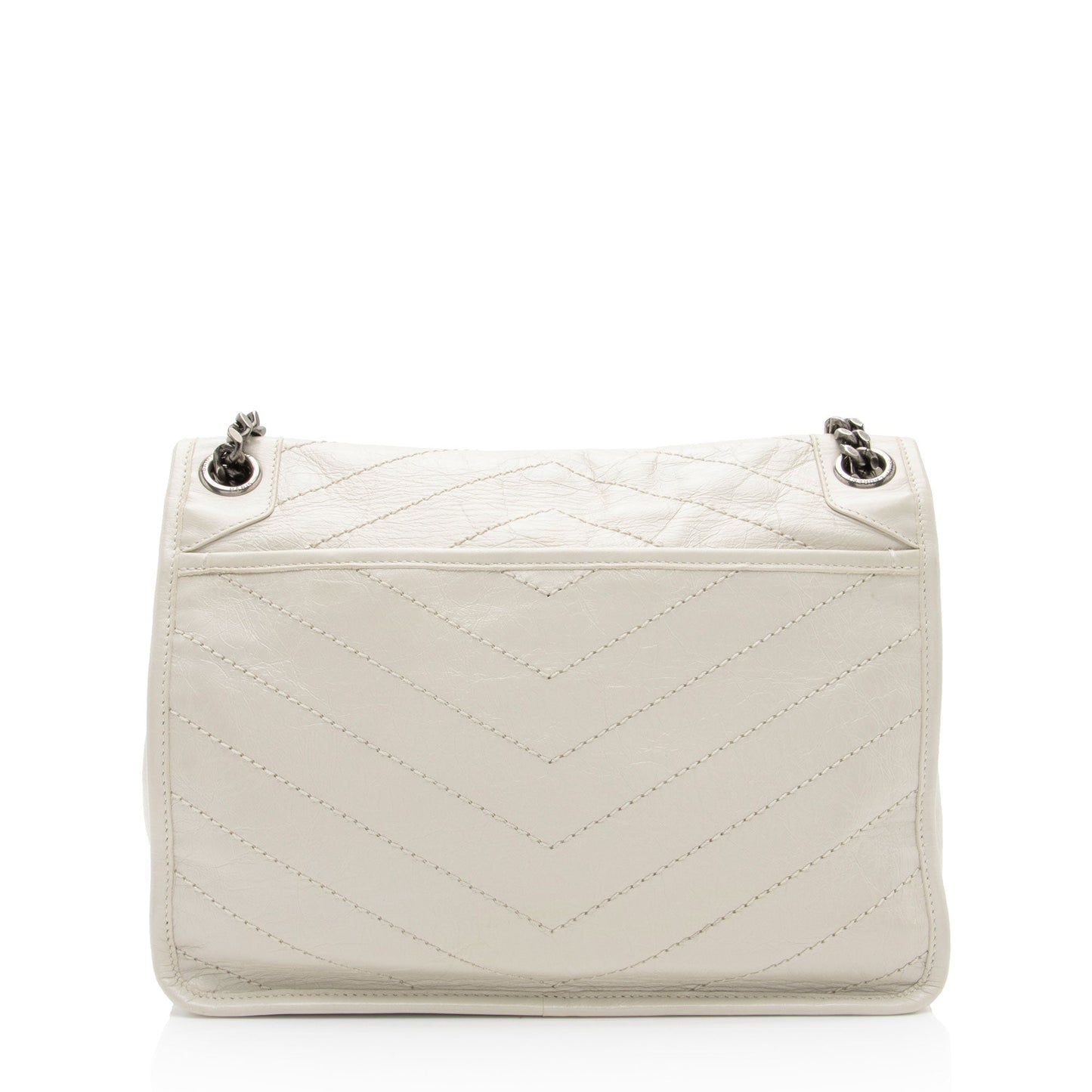 Saint Laurent Lambskin Monogram Niki Medium Shoulder Bag (SHF-bFf3zX)