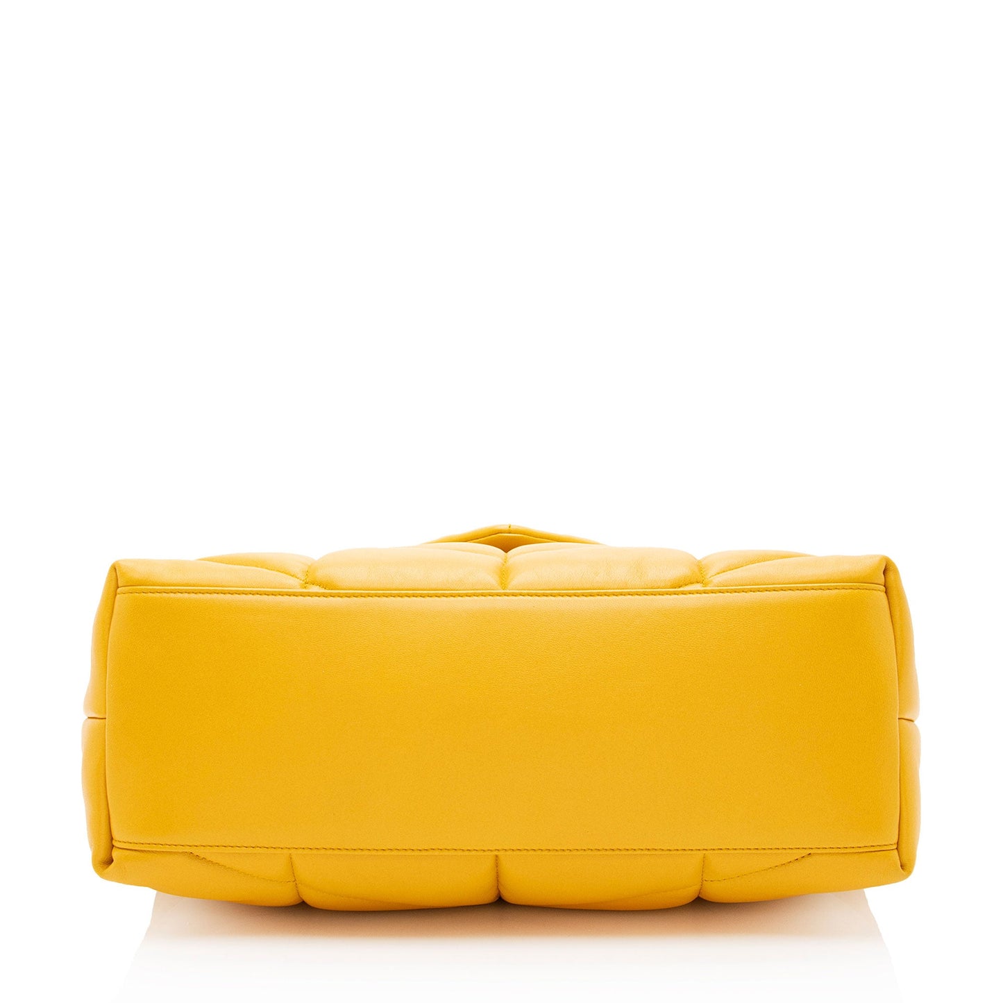 Saint Laurent Lambskin Monogram Puffer LouLou Medium Shoulder Bag