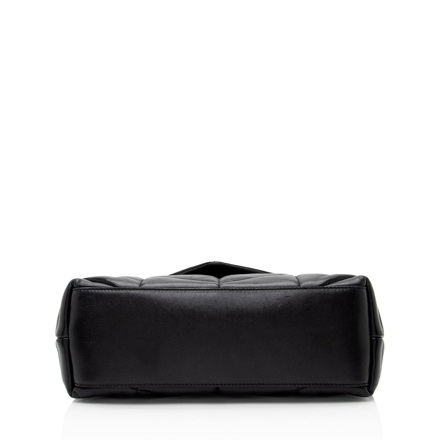 Saint Laurent Lambskin Monogram Puffer LouLou Small Shoulder Bag