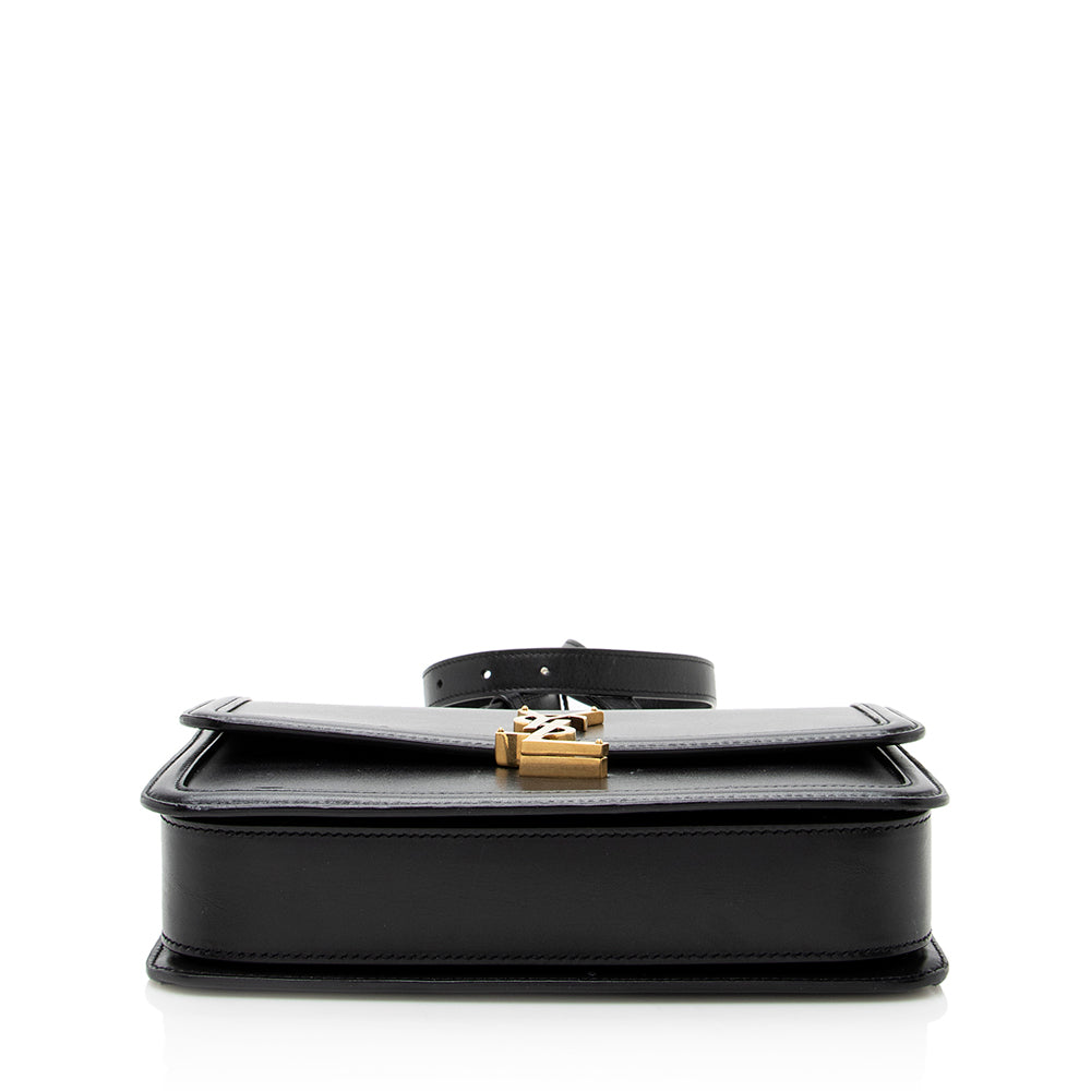 Saint Laurent Calfskin Monogram Solferino Medium Shoulder Bag (SHF-17564)