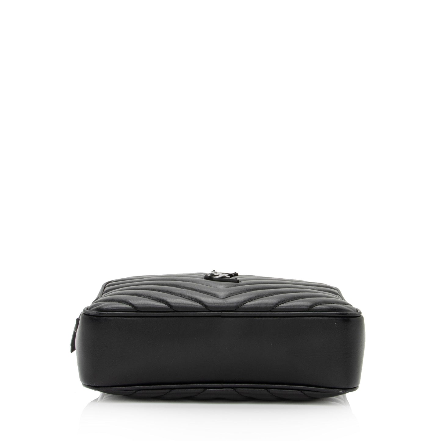Saint Laurent Matelasse Calfskin Monogram Lou Camera Bag (SHF-maESsA)