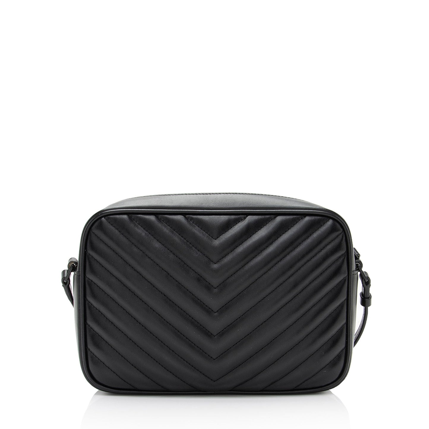 Saint Laurent Matelasse Calfskin Monogram Lou Camera Bag (SHF-pLUzLE)