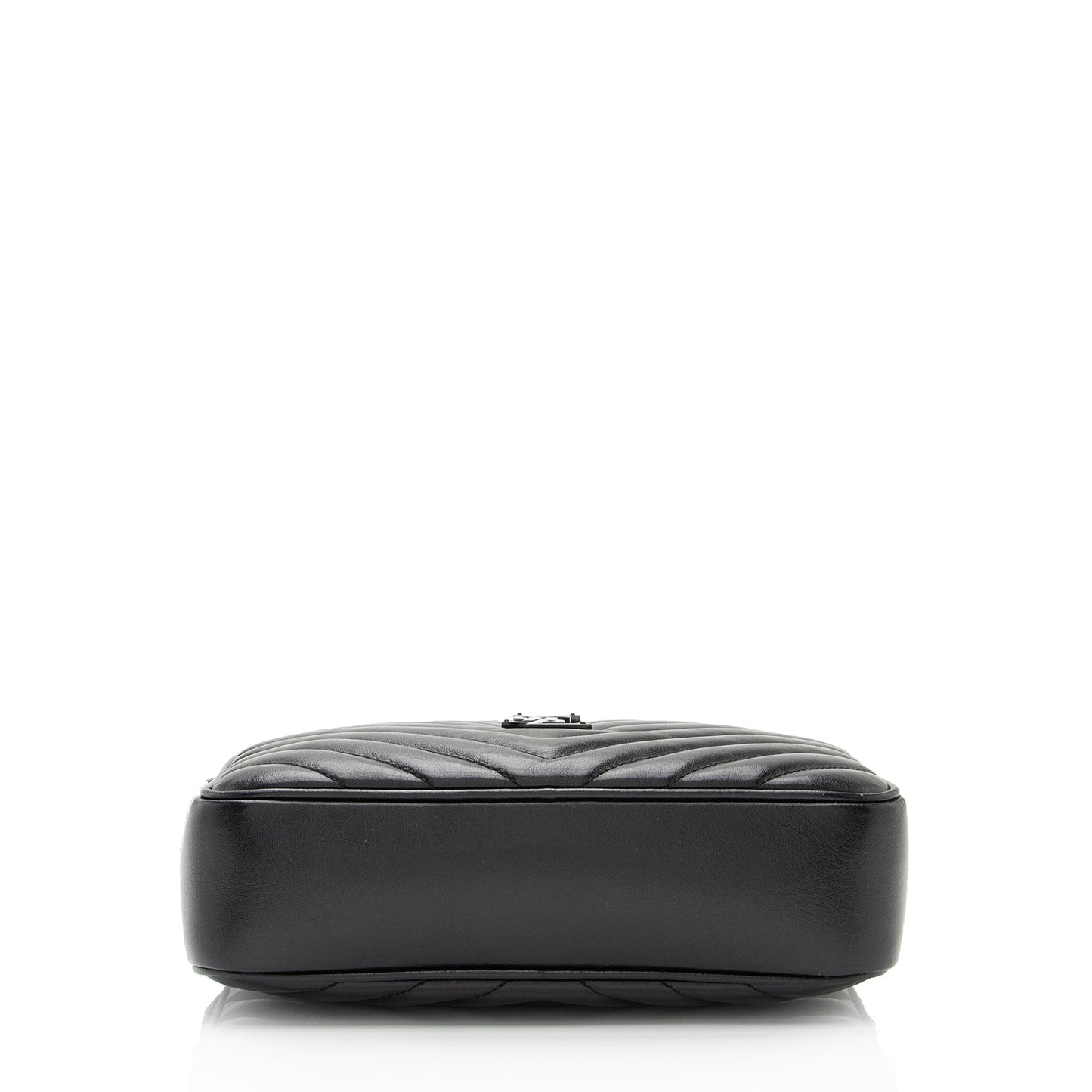 Saint Laurent Matelasse Calfskin Monogram Lou Camera Bag (SHF-hlZNvk)