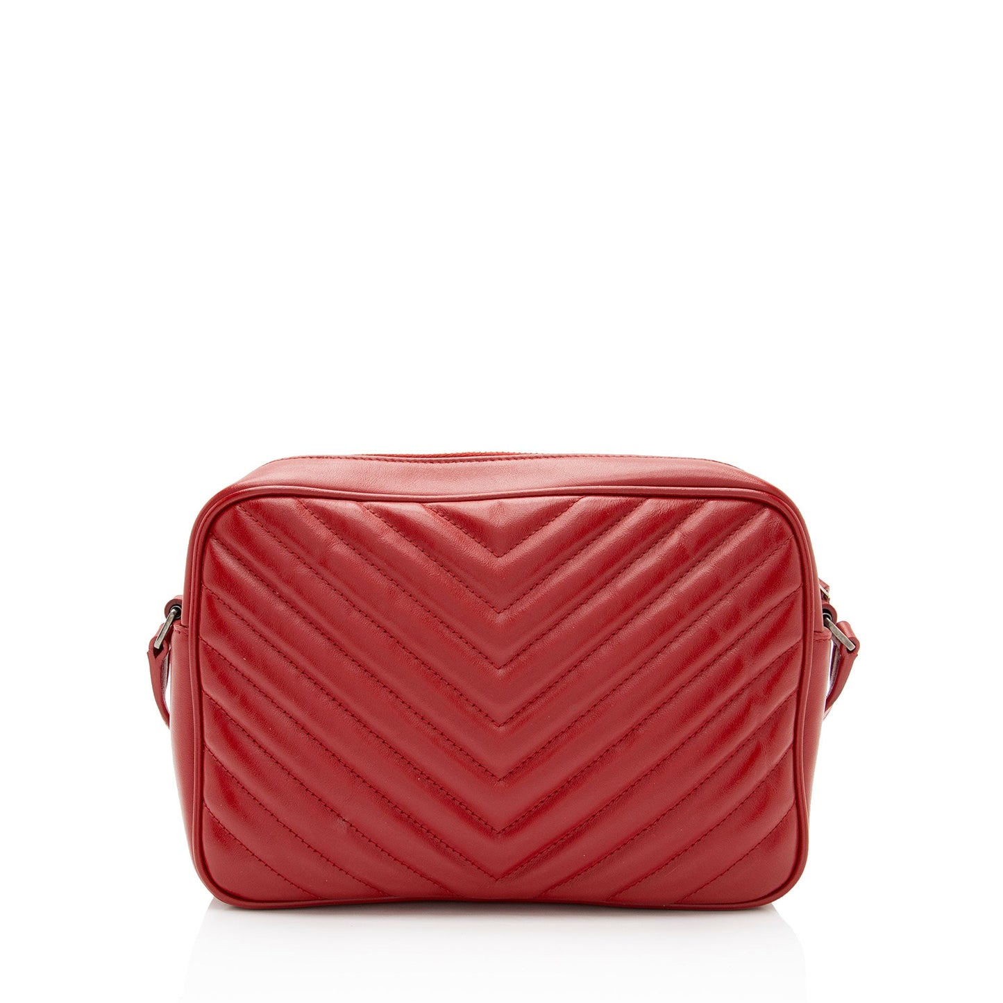 Saint Laurent Matelasse Calfskin Monogram Lou Camera Bag