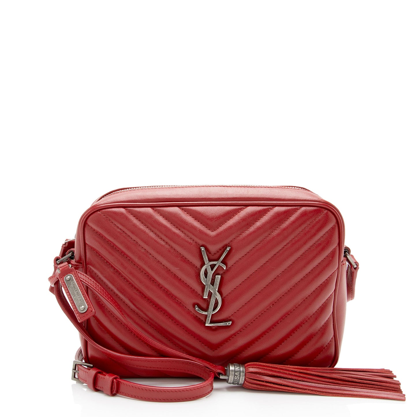 Saint Laurent Matelasse Calfskin Monogram Lou Camera Bag