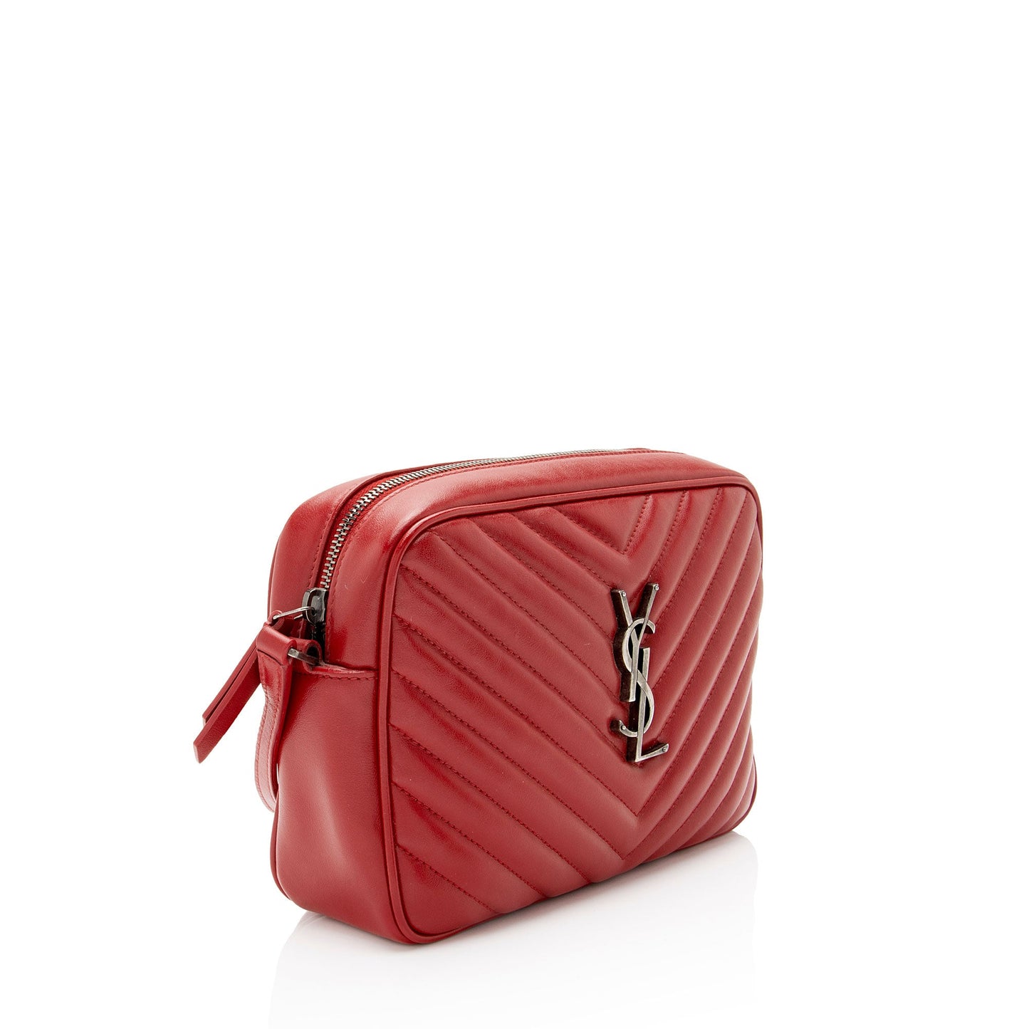 Saint Laurent Matelasse Calfskin Monogram Lou Camera Bag