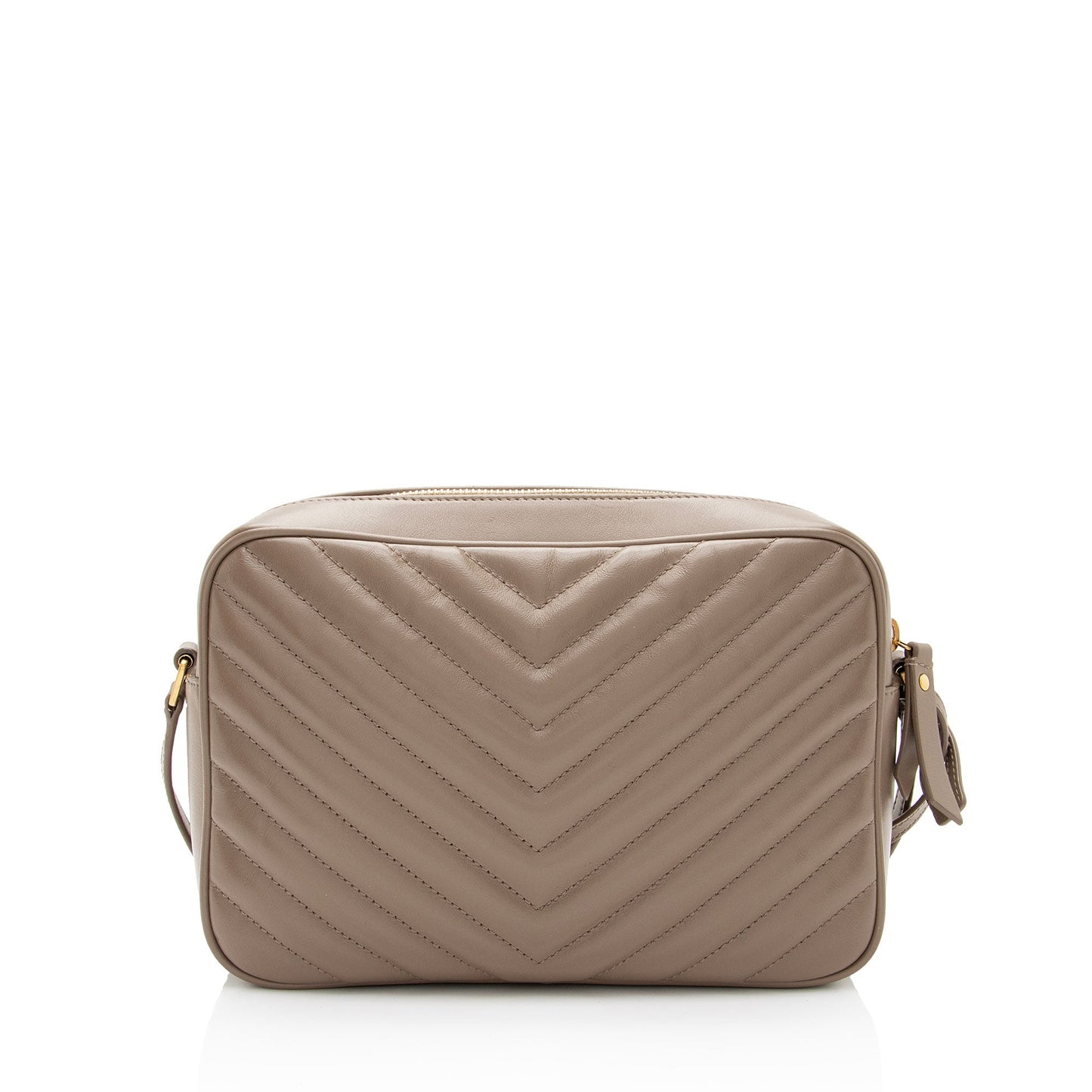 Saint Laurent Matelasse Calfskin Monogram Lou Camera Bag (SHF-agSbTg)