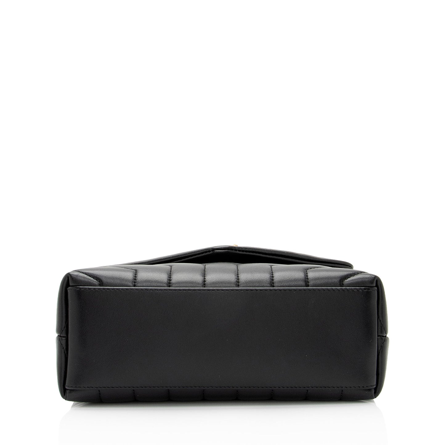 Saint Laurent Matelasse Calfskin Monogram LouLou Chain Small Crossbody (SHF-8o8aXB)