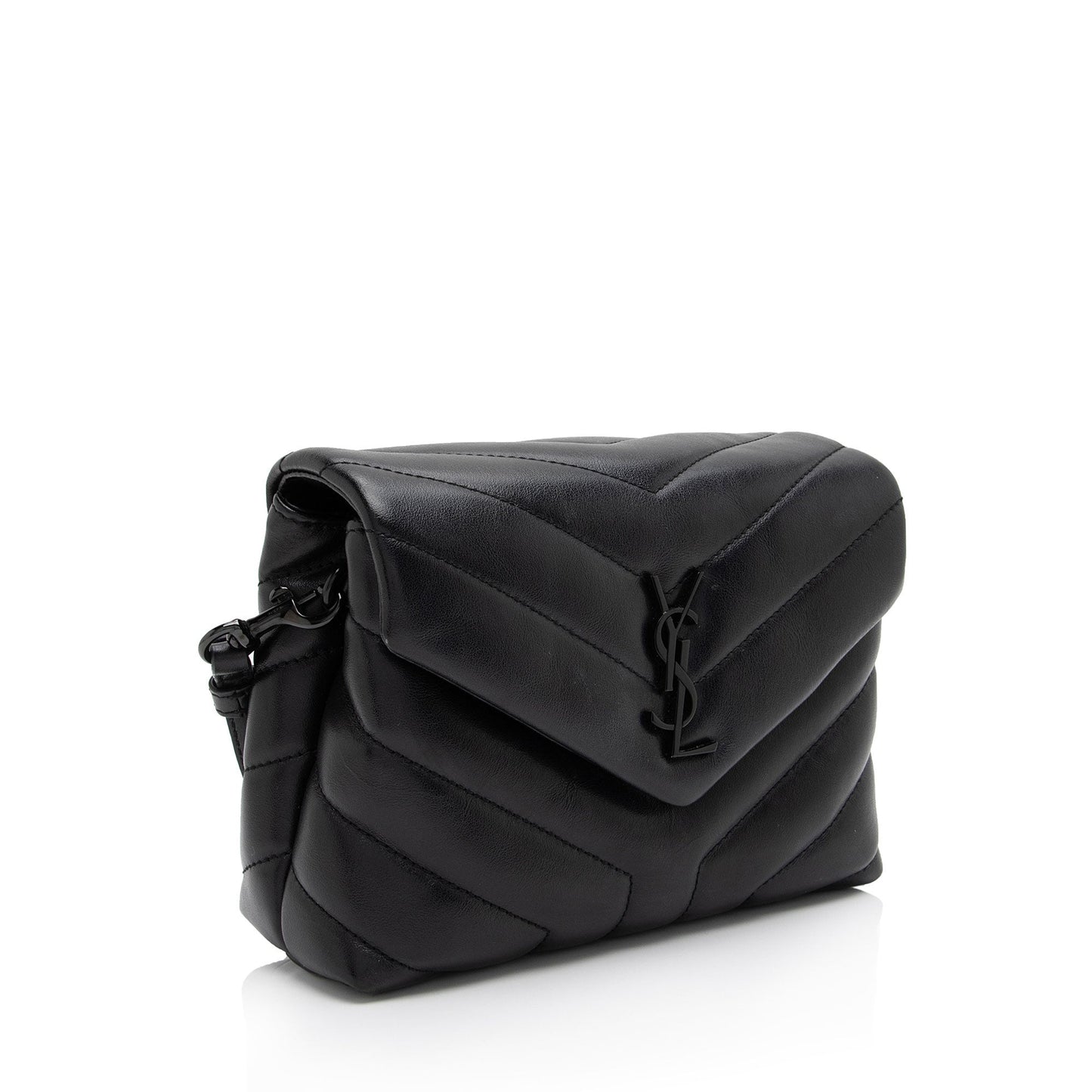 Saint Laurent Matelasse Calfskin Monogram LouLou Toy Crossbody (SHF-mABiaH)