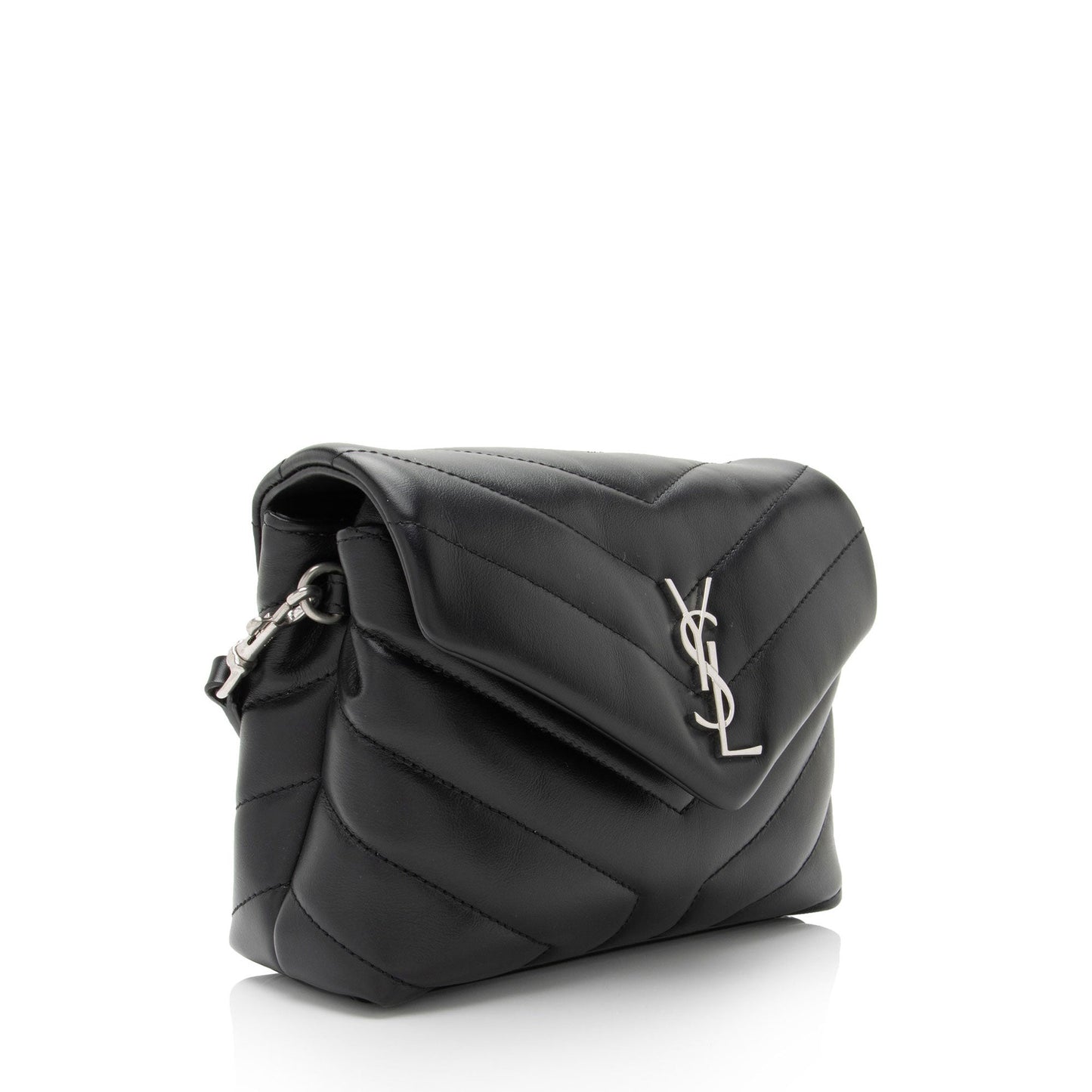 Saint Laurent Matelasse Calfskin Monogram LouLou Toy Crossbody Bag (SHF-XA7PvZ)