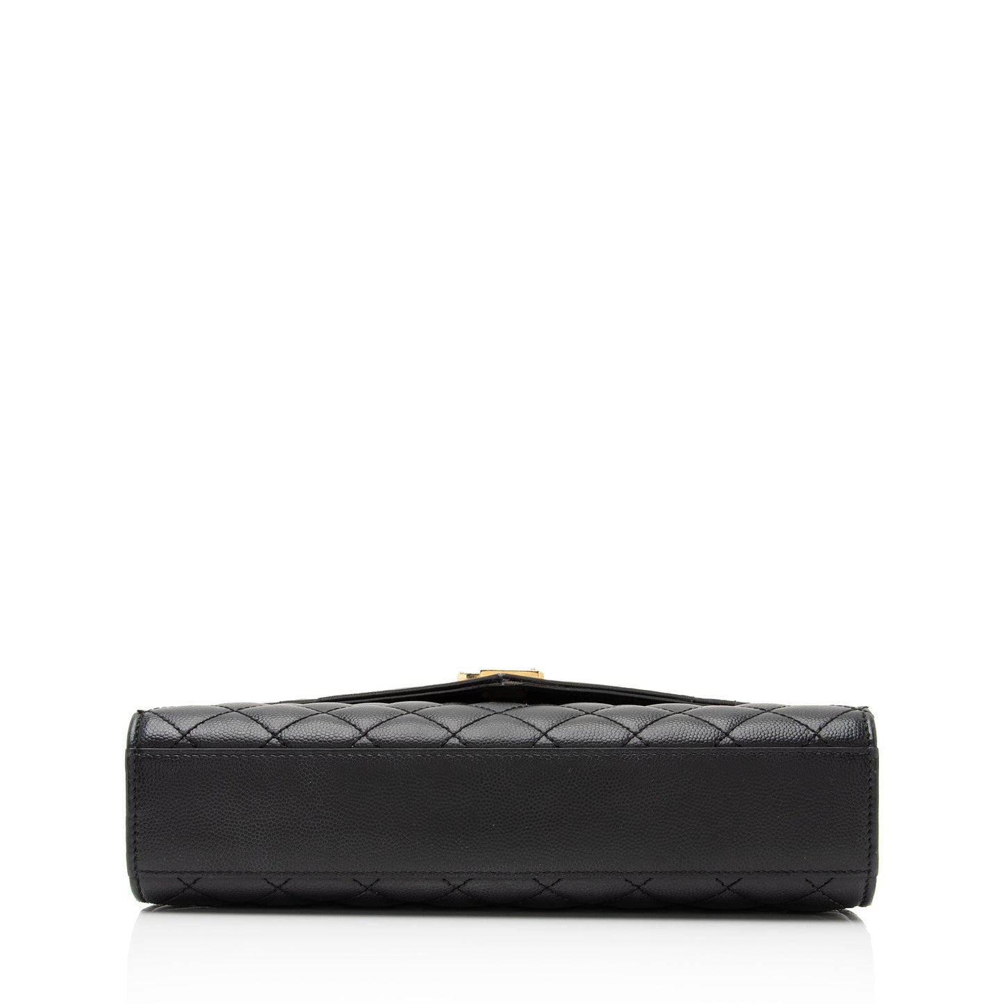 Saint Laurent Mixed Matelasse Leather Classic Monogram Medium Shoulder Bag (SHF-p2FnYk)