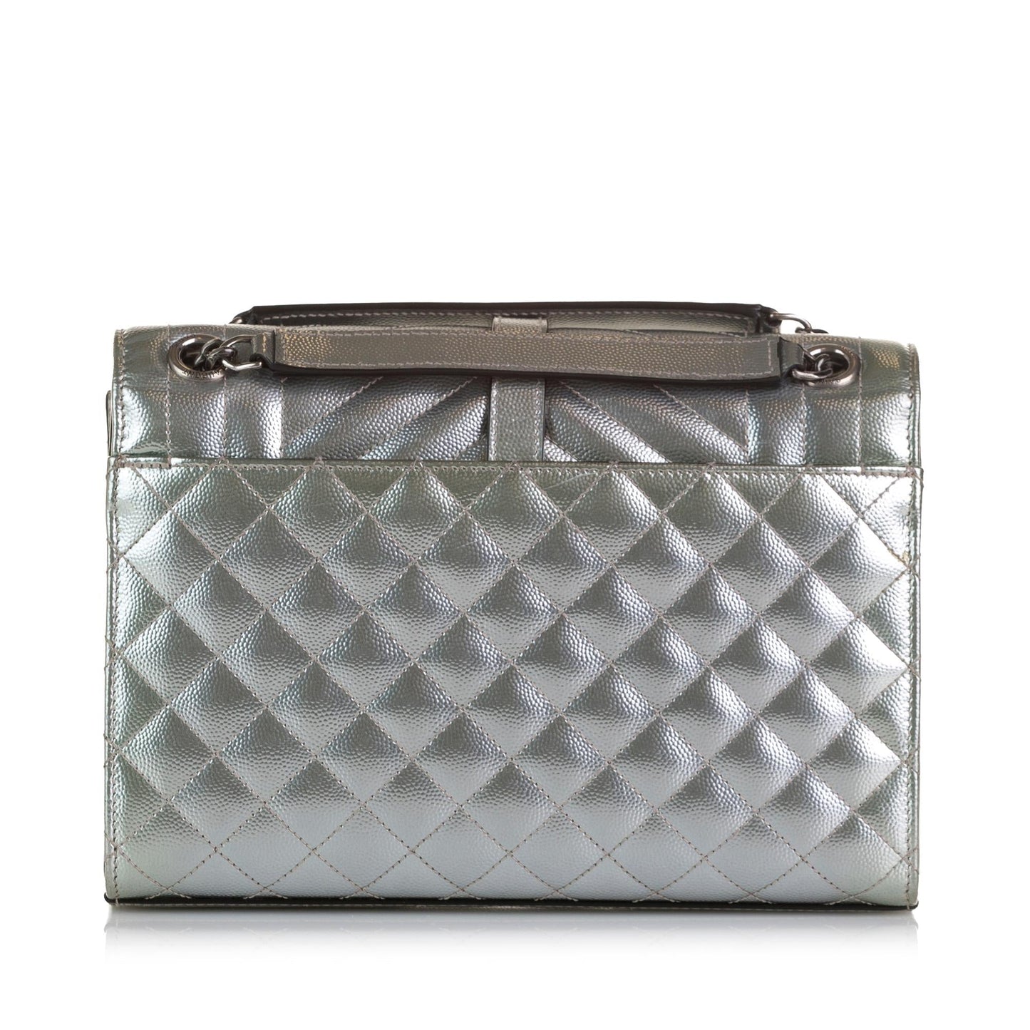 Saint Laurent Monogram Triquilt Envelope Chain Bag (SHG-37504)
