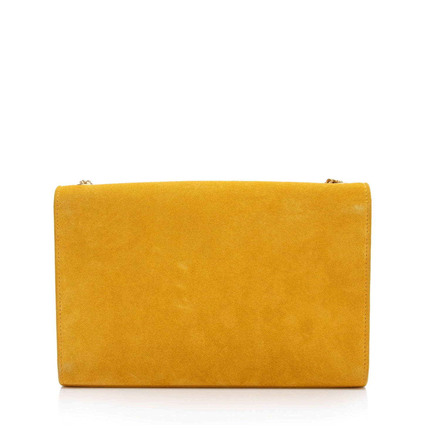 Saint Laurent Suede Monogram Kate Tassel Medium Shoulder Bag (SHF-ODWp7x)