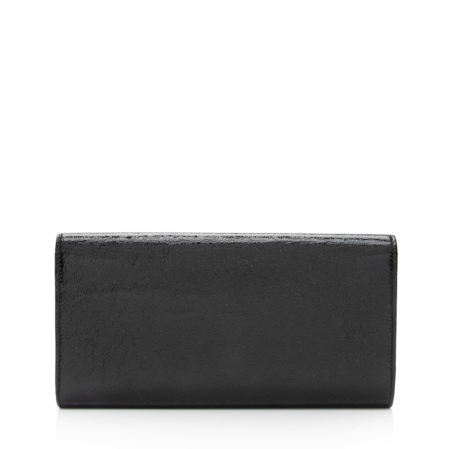 Saint Laurent Vintage Patent Leather Monogram Belle de Jour Clutch (SHF-36A795)