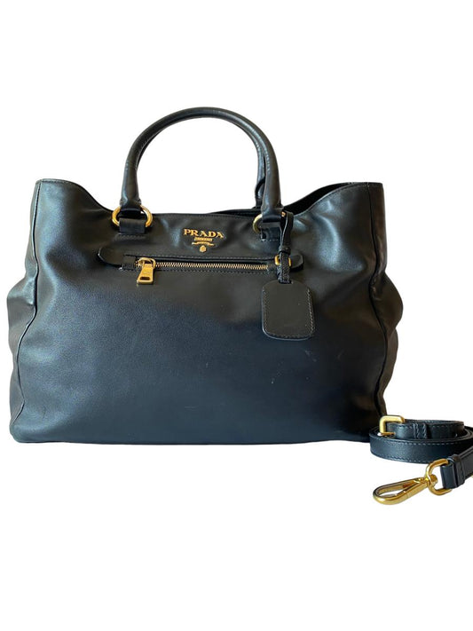 Prada Black Top Handle Bag