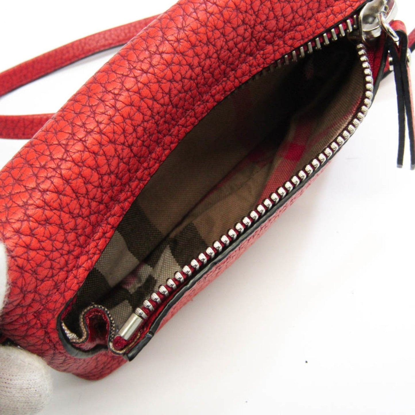Burberry  Leather Shoulder Bag ()