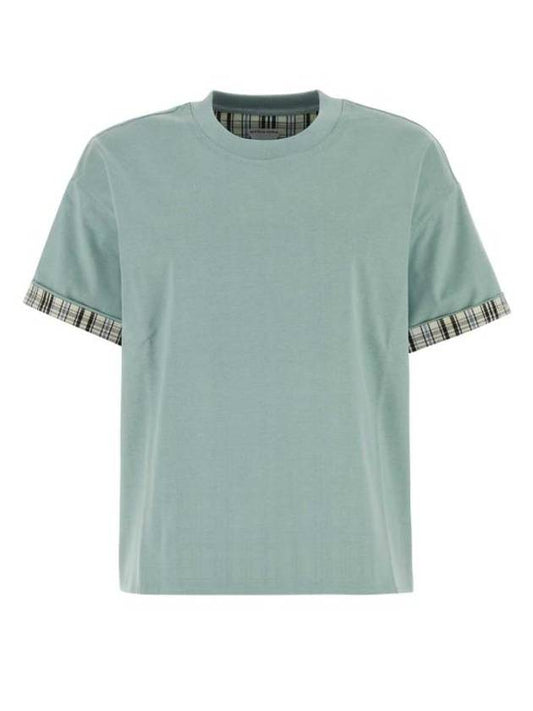 Bottega Veneta 24FW Short Sleeve T-Shirt 753811V4KV0 3012 Light Blue