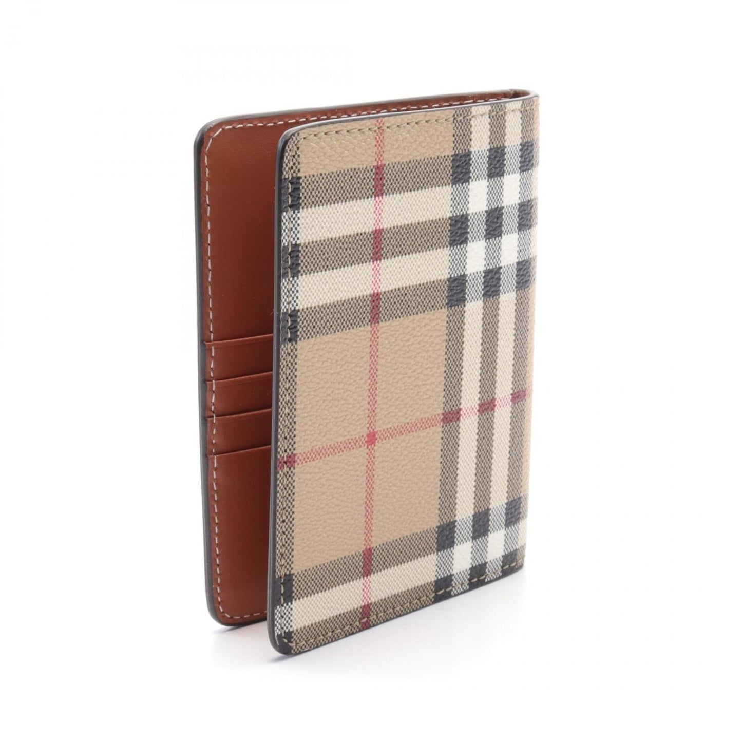 Burberry    Coated Canvas Card Case