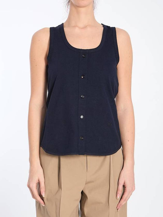 Bottega Veneta Tank Top With Buttons