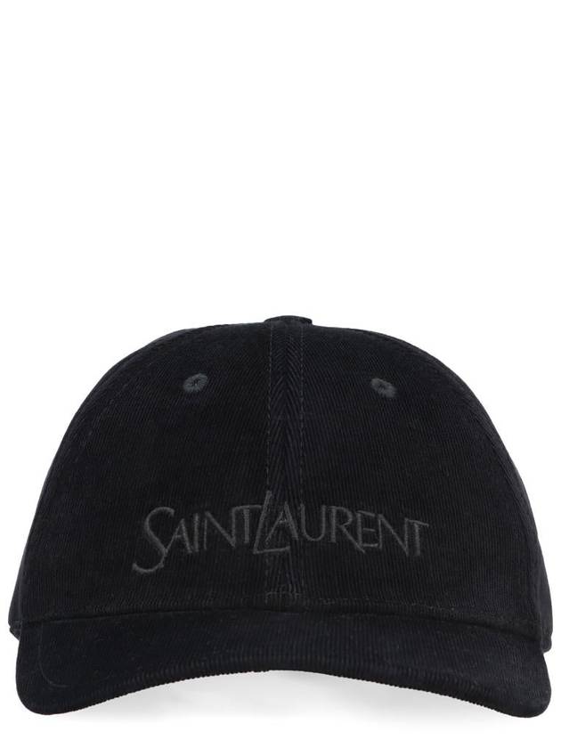 Saint Laurent Hat 3480014 7546603YO30 1000 BLACK