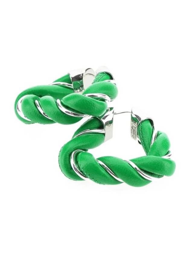 Bottega Veneta Twist Earrings Parakeet