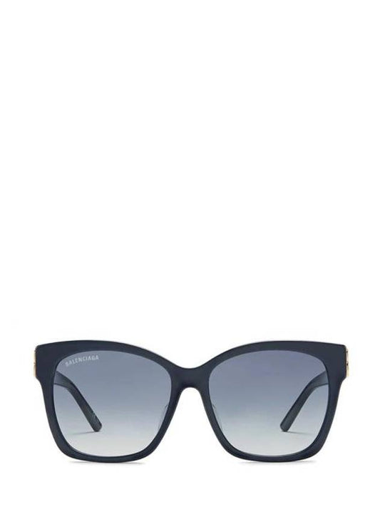 Balenciaga BB Temple Cat Eyes Sunglasses Blue