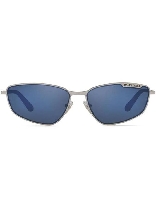 Balenciaga Eyewear Engraved Logo Rectangular Frame Sunglasses