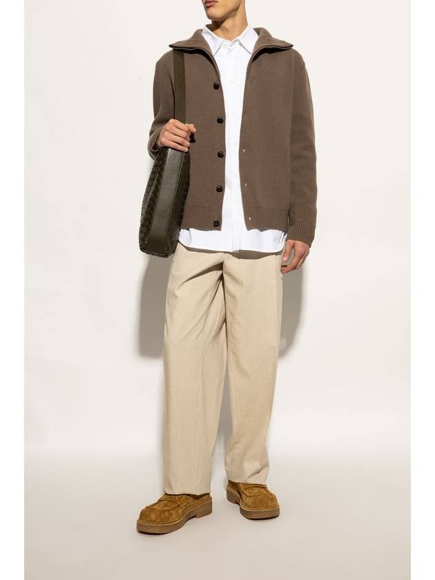 Bottega Veneta Bottega Veneta Suede Shoes Type Loafers, Men's, Brown