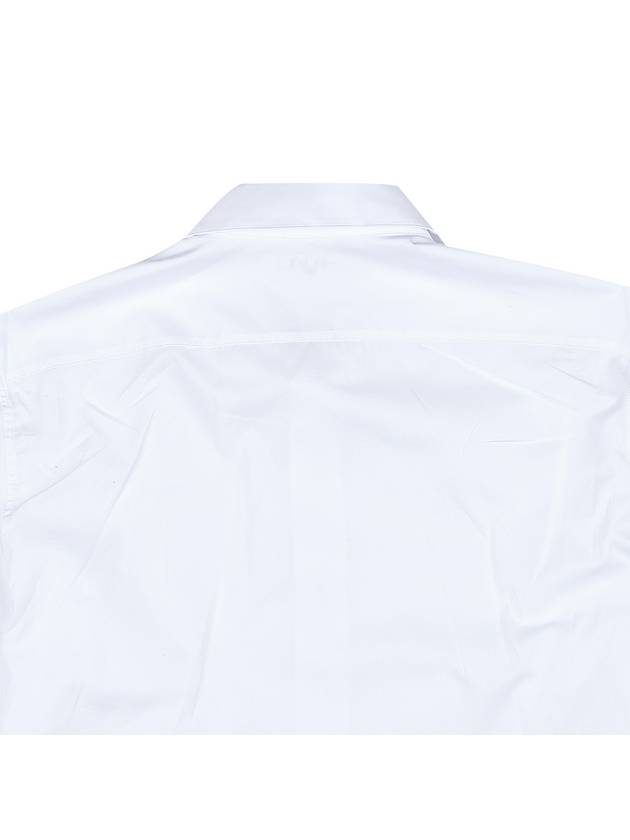 CELINE Poplin Long Sleeve Shirt White