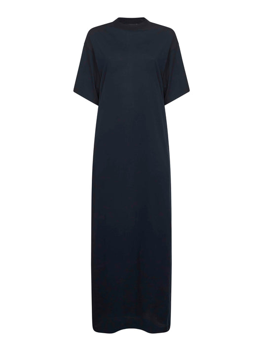 Balenciaga Women Black Jersey Maxi Cocoon Dress