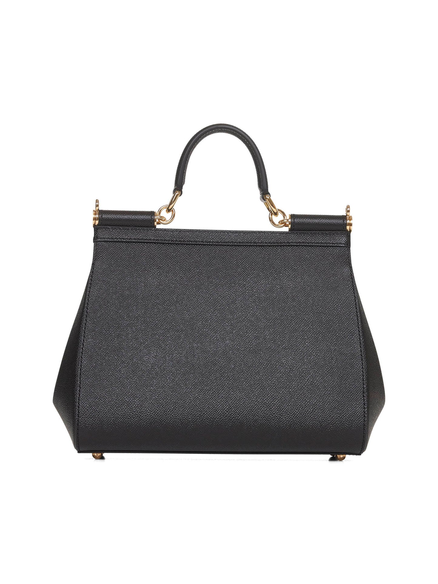 Dolce & Gabbana Women Black Large Sicily Handbag