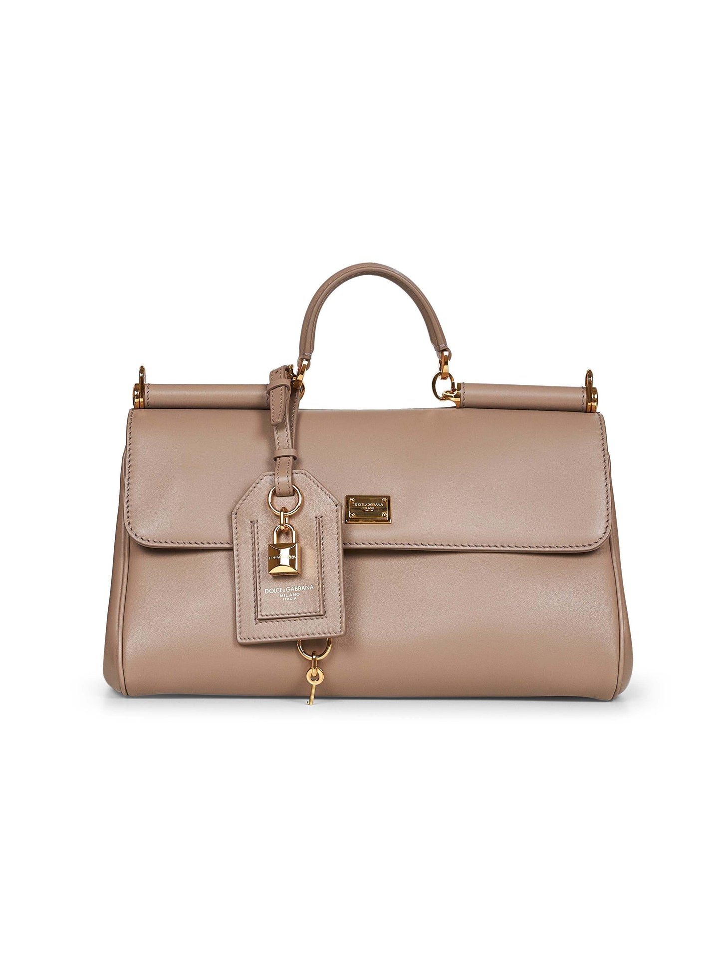Dolce & Gabbana Women Taupe My Sicily Handbag<Br/>