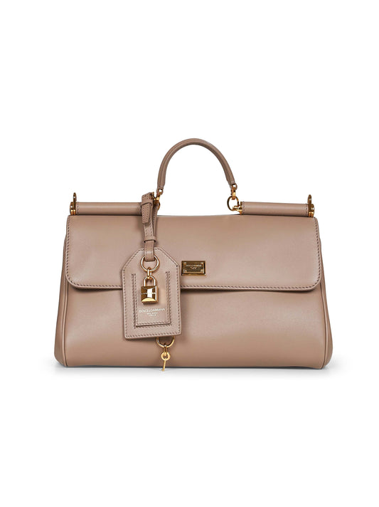 Dolce & Gabbana Women Taupe My Sicily Handbag<Br/>