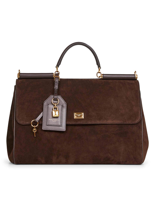 Dolce & Gabbana Women Brown My Sicily Handbag