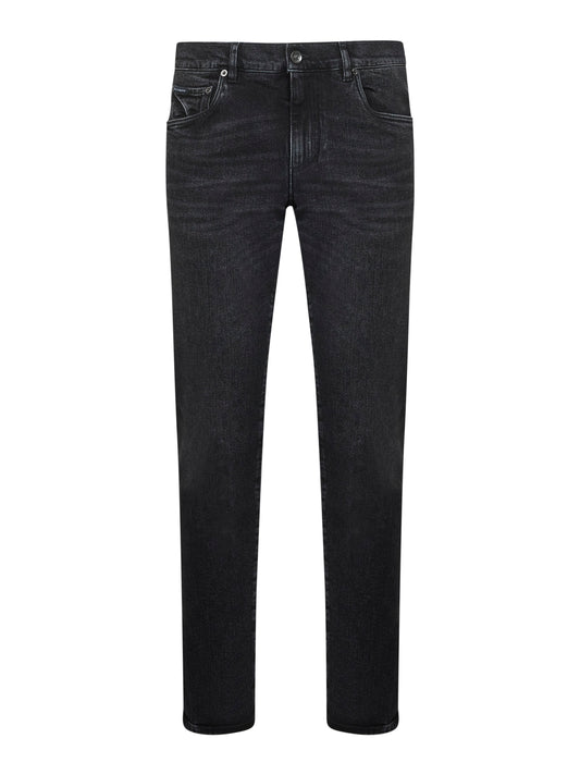 Dolce & Gabbana Men Black Stretch Denim Slim Jeans