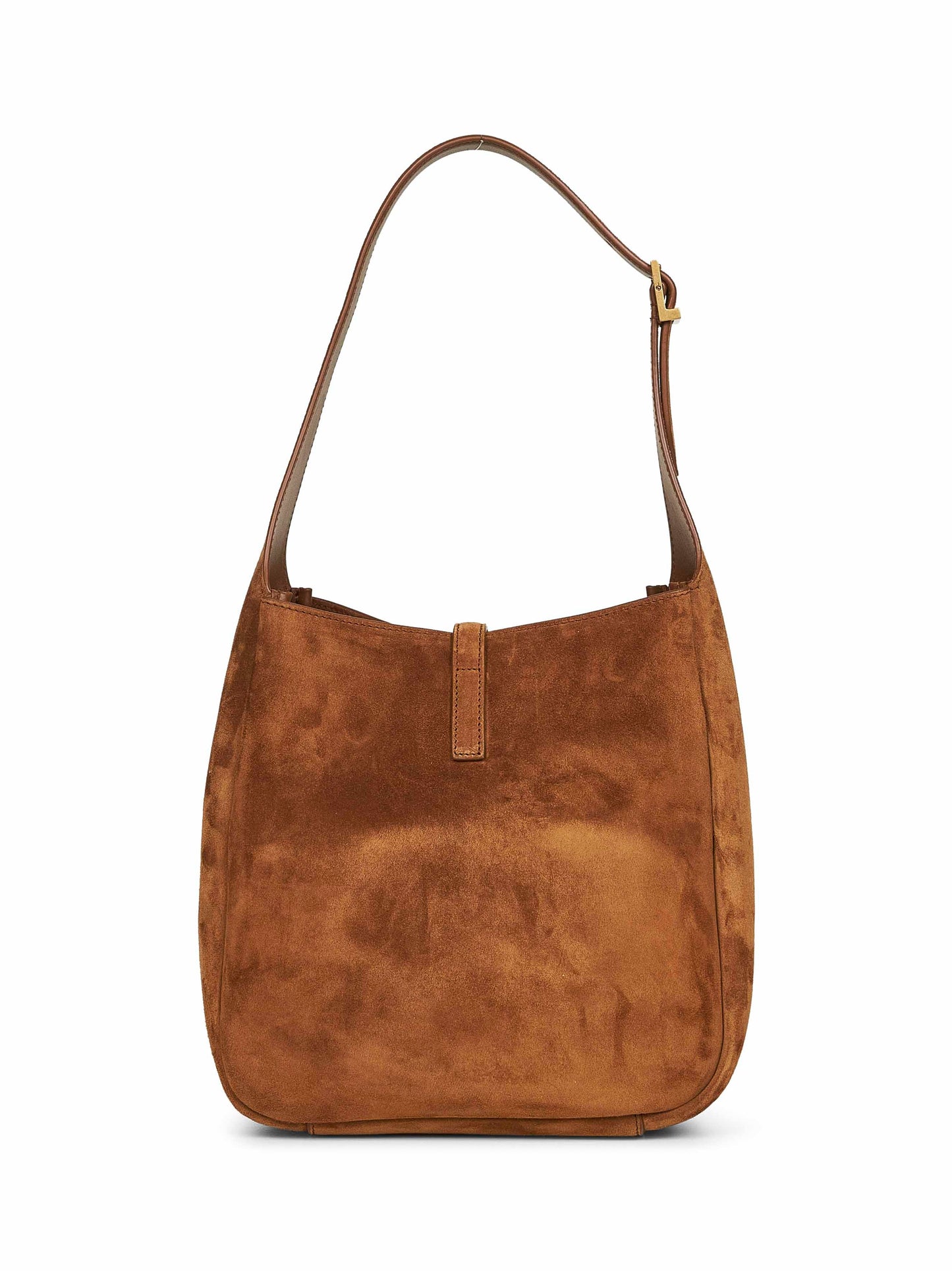 Saint Laurent Women Orange Caramel Cognac Le 5 À 7 Small Soft Shoulder Bag